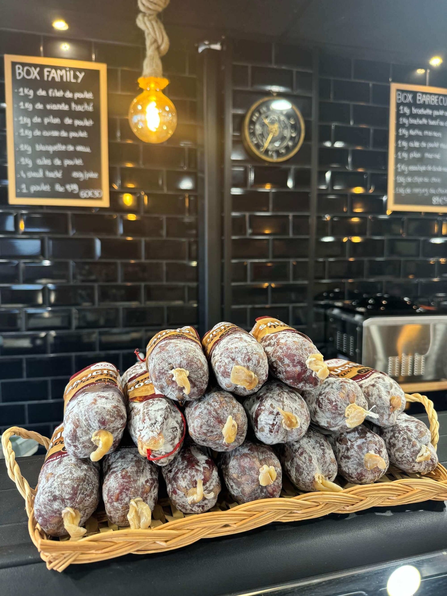 Les plateaux de charcuterie
